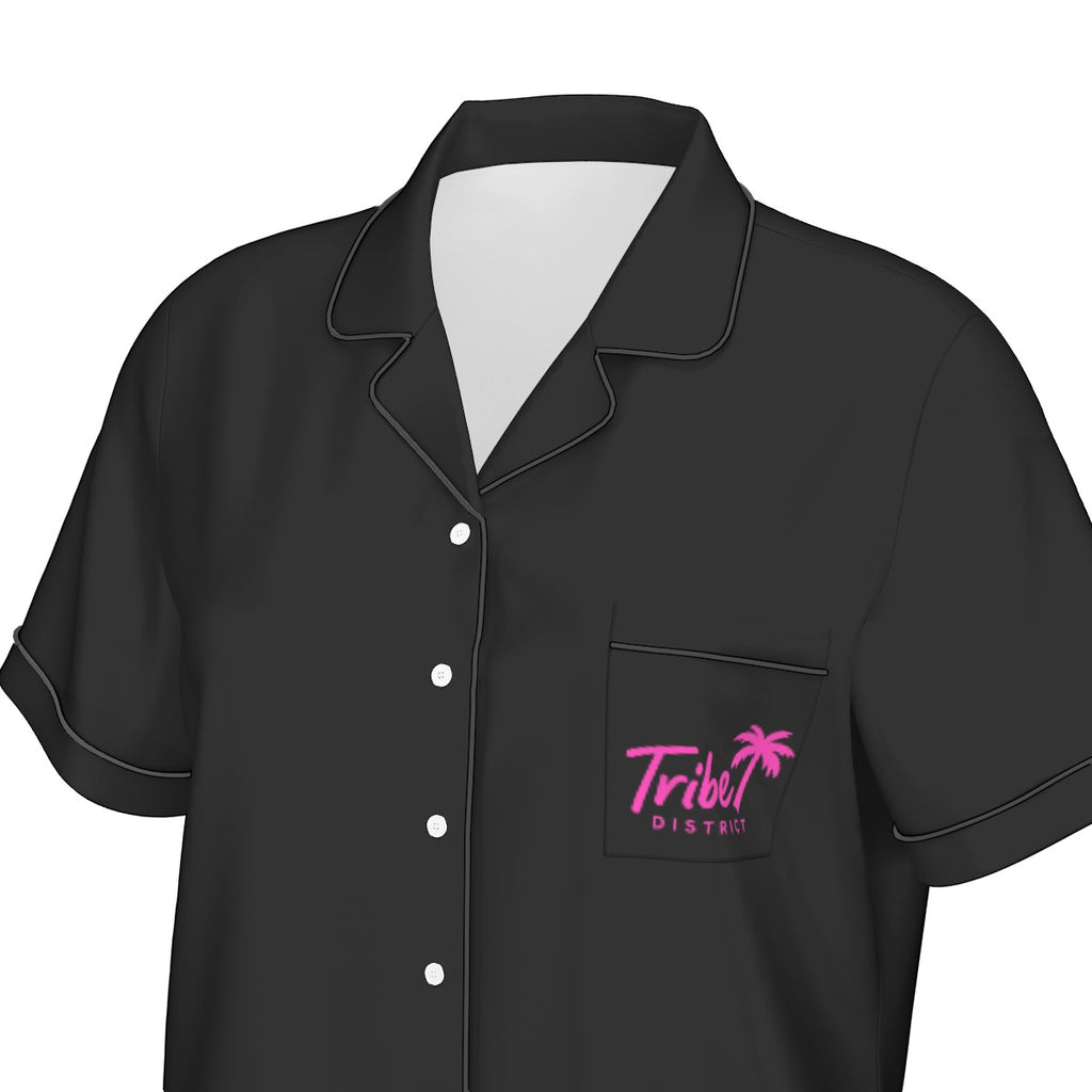 Tribe District Vacation Vibes Silk Pajama Set