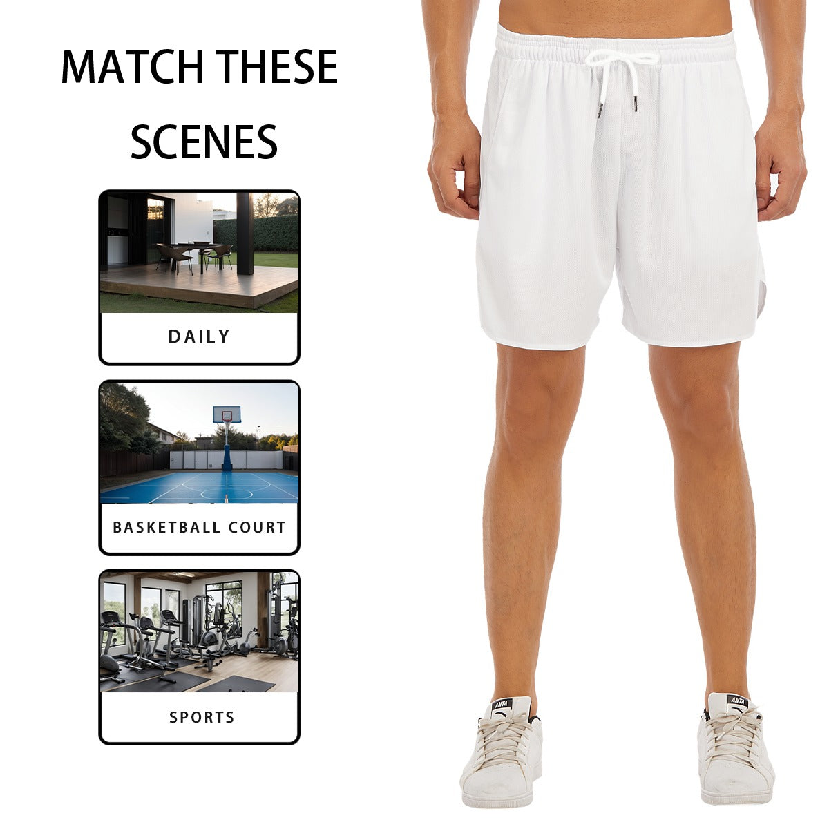 Tribe District Men's Running Shorts