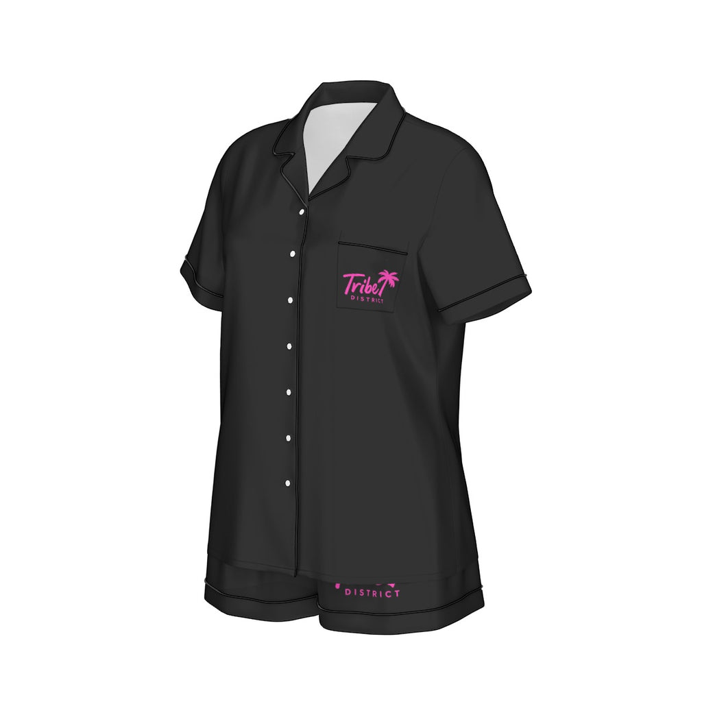 Tribe District Vacation Vibes Silk Pajama Set