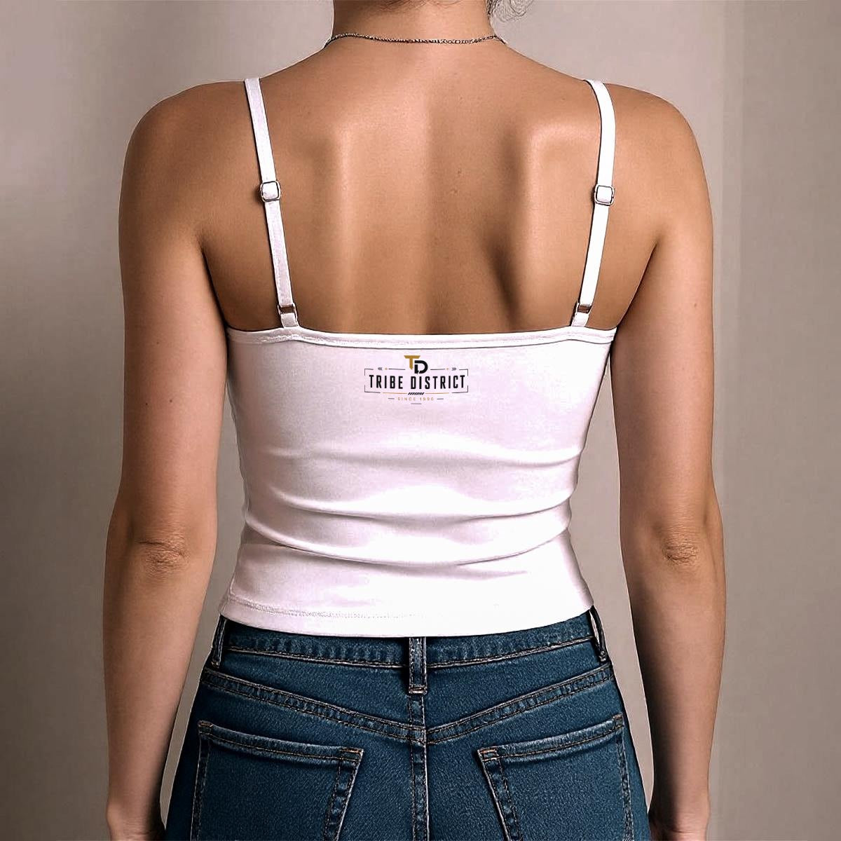 Tribe District Tea Anyone - Women's Spaghetti Strap Tank Top