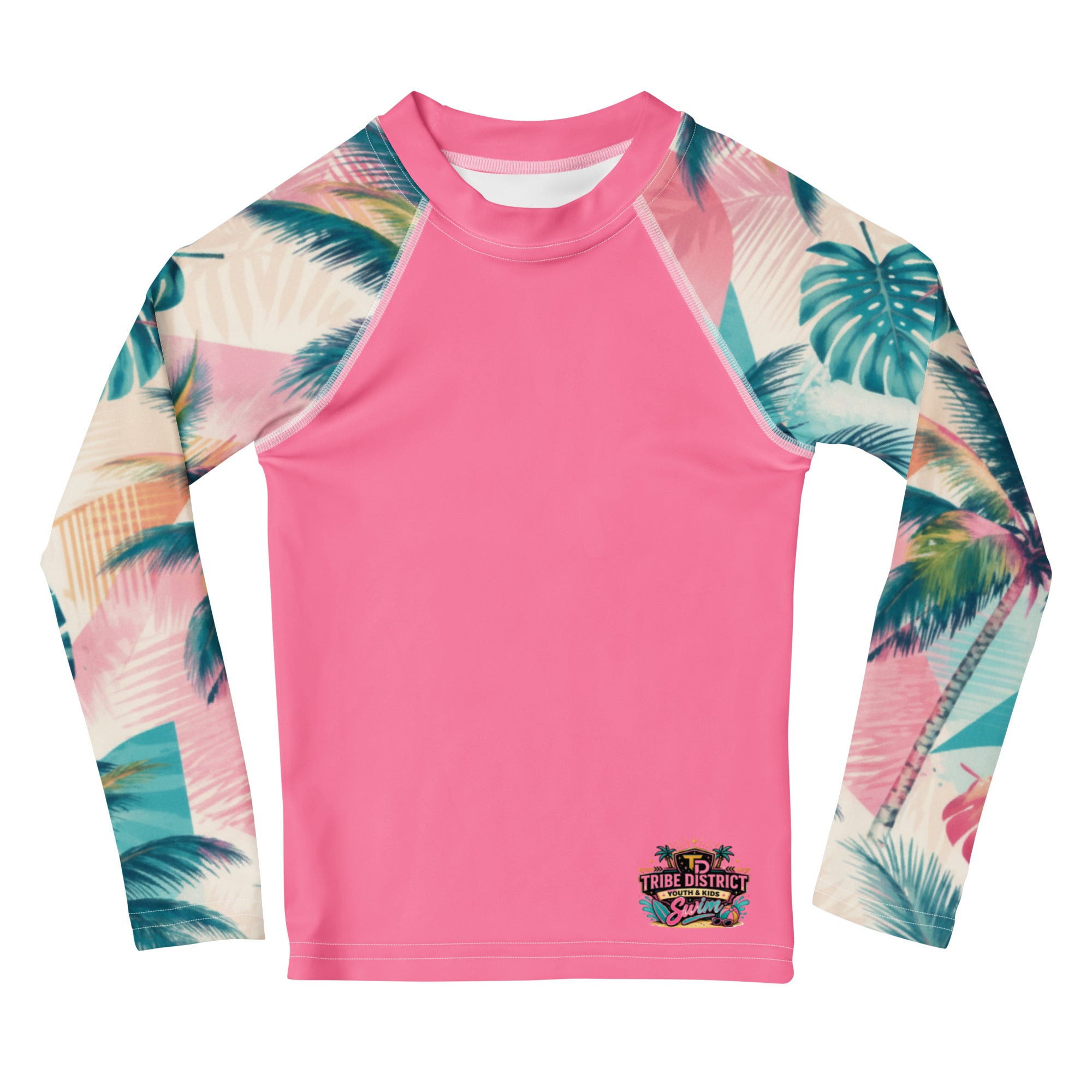 Tribe District Vacation Time Kids Rash Guard