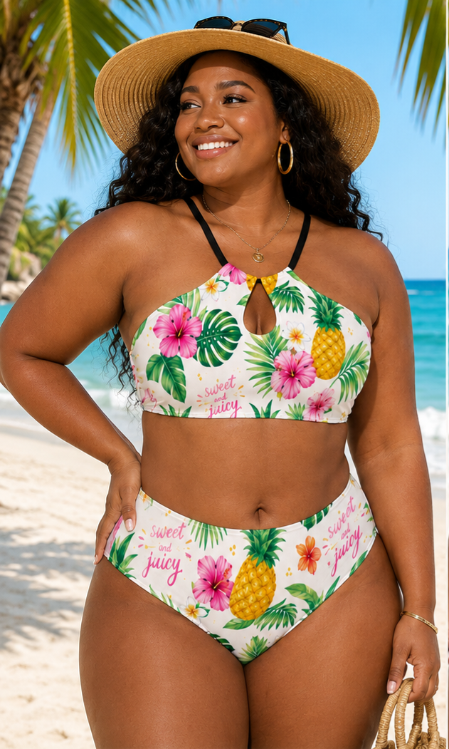 Tribe District Sweet & Juicy Tropical Bikini Set