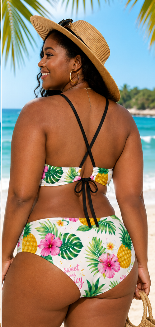 Tribe District Sweet & Juicy Tropical Bikini Set