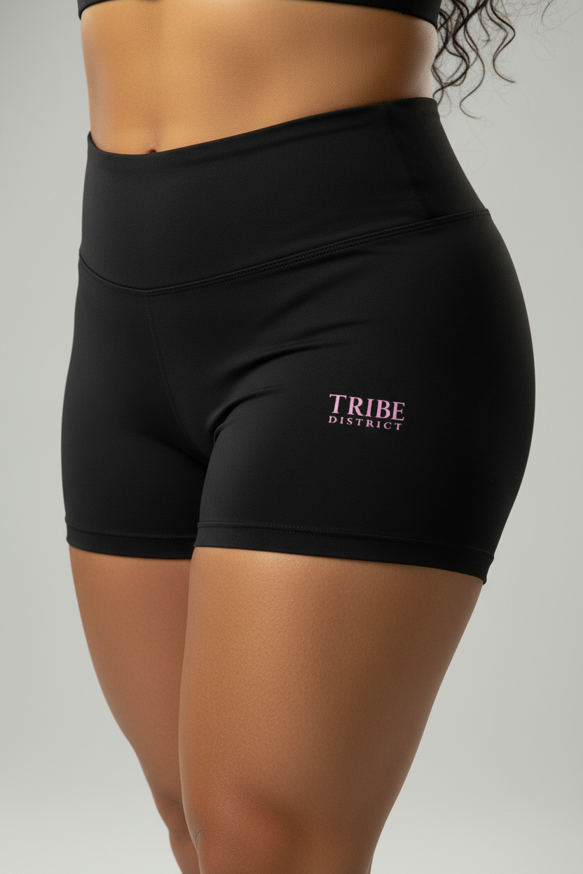 Close-Up Shorts Mockup - Tribe District