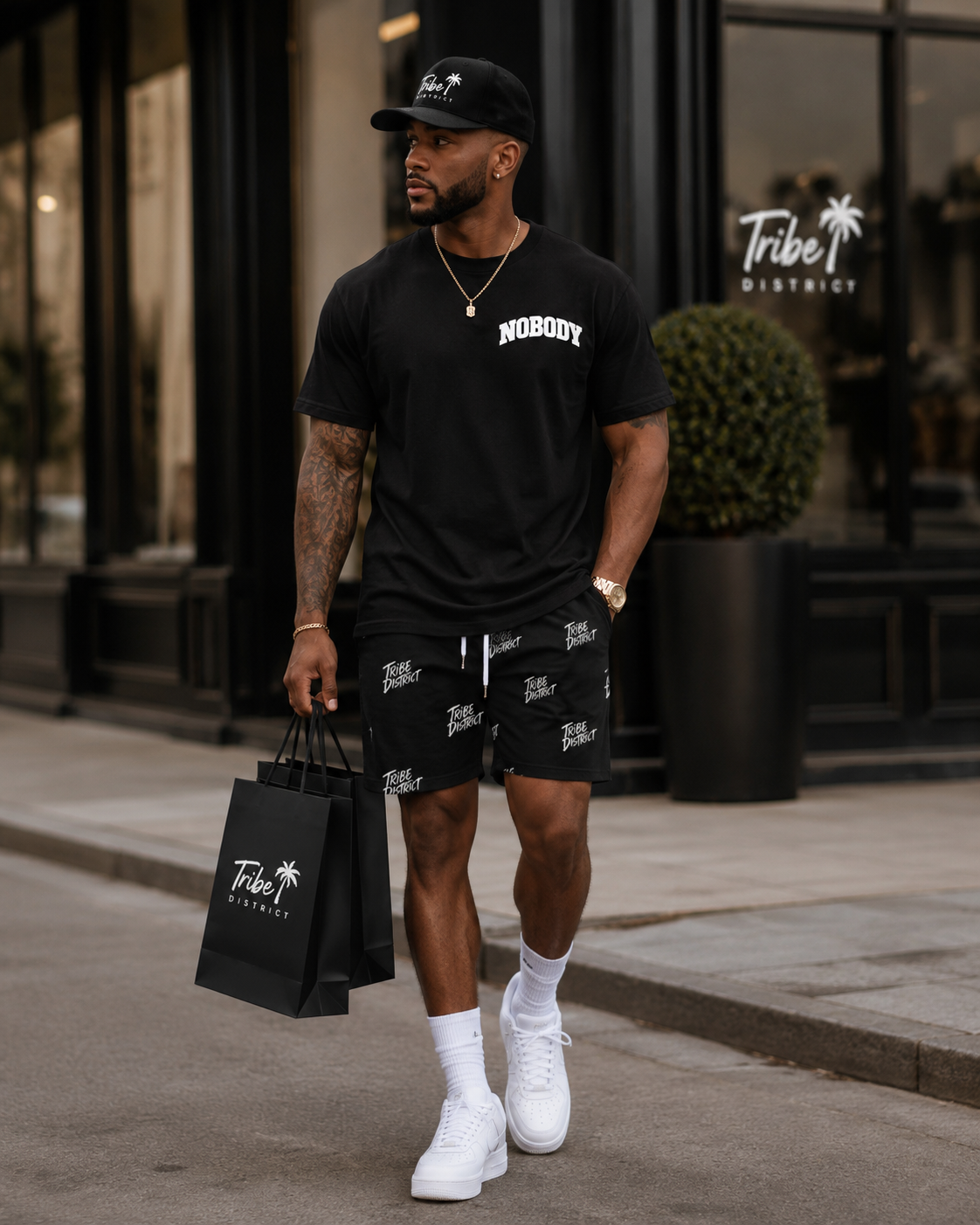 Tribe District Men's Running Shorts