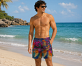 Tribe District Print Me Men Swim Trunks