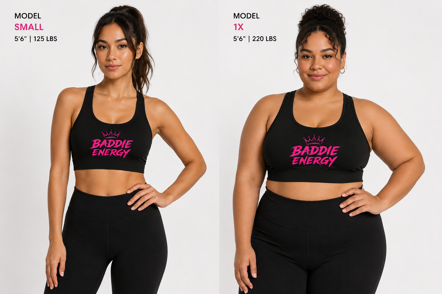 Tribe District Baddie Sports bra