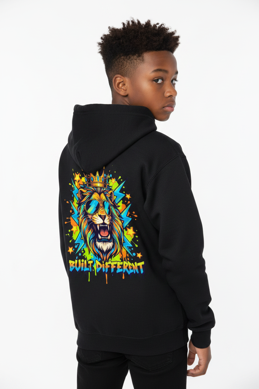 Tribe District Youth Boy's king Hoodie