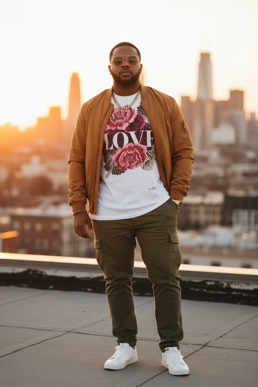 Love Tee - Plus Size Rooftop
