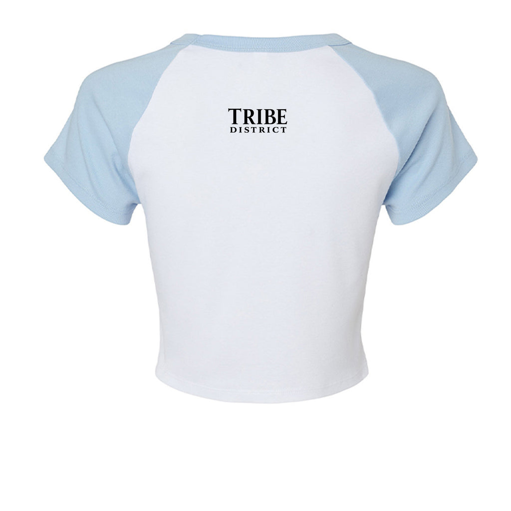 WHITE/ BABY BLUE - 1201 - BACK