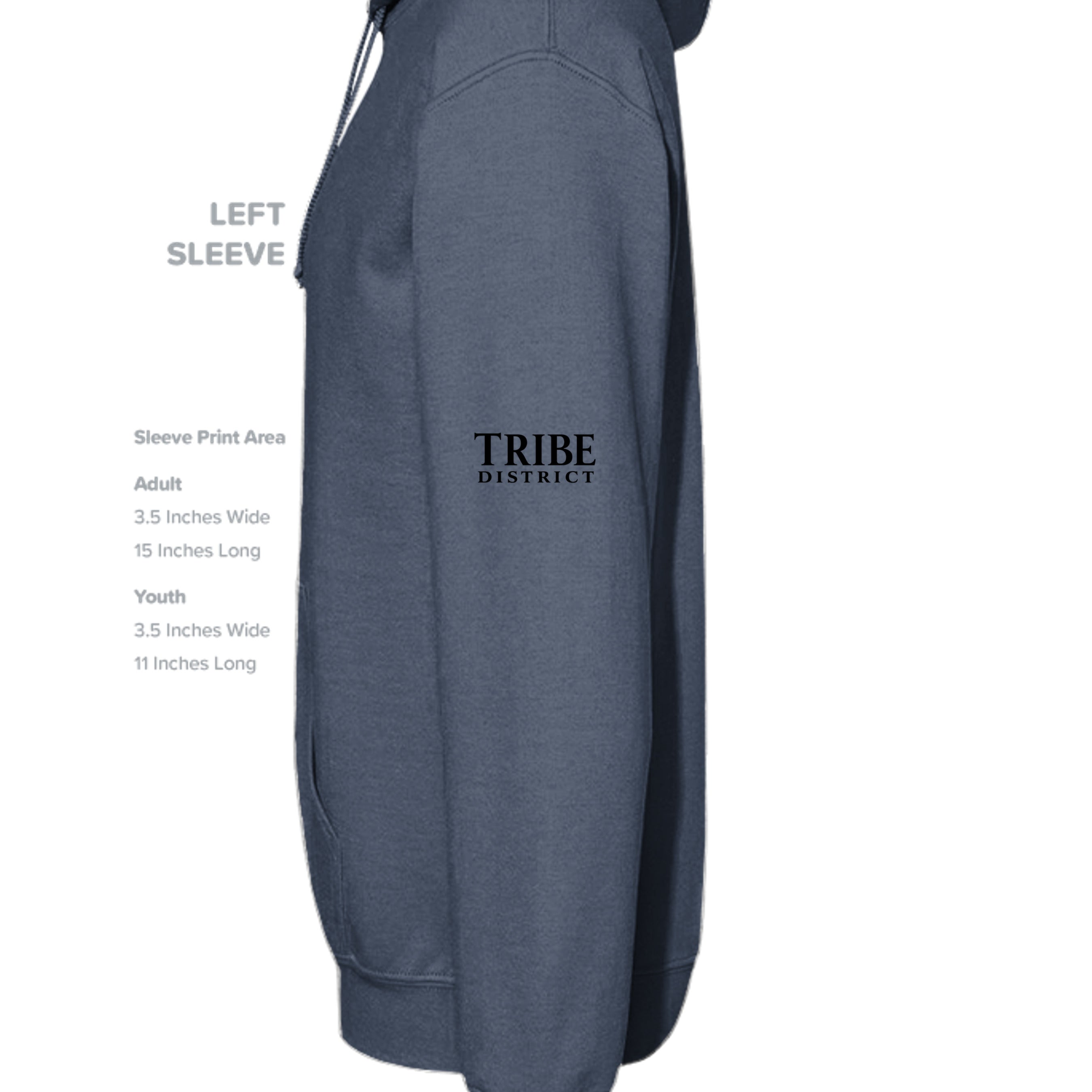 Washed Indigo - DT671 - SLEEVE_LEFT