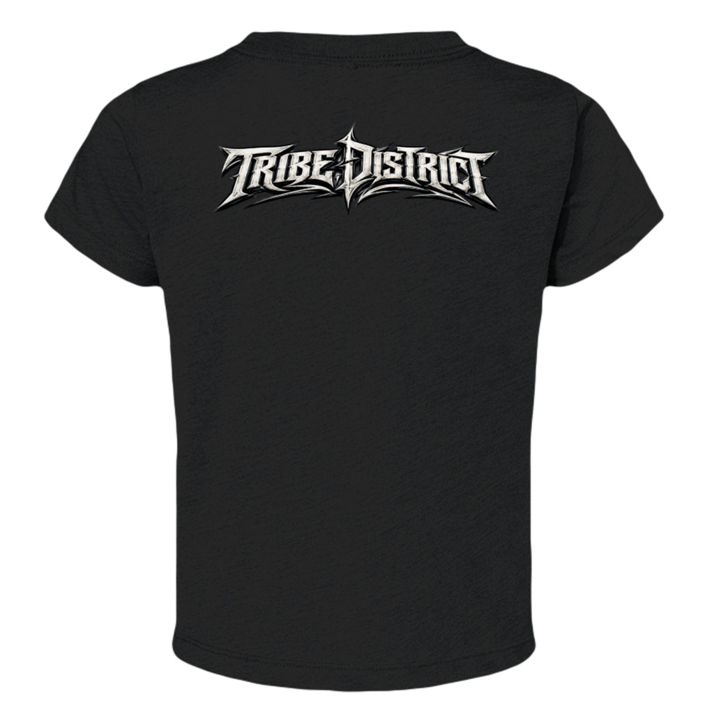 Solid Black Triblend - 3413B - BACK
