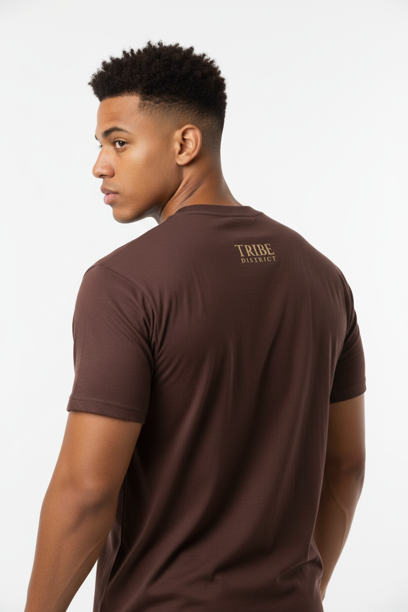 Nobody Tee Back Mockup