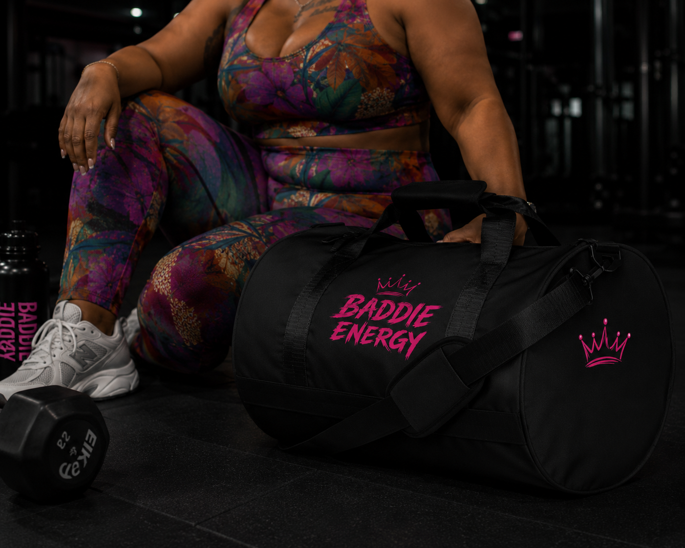 Tribe District Baddie Energy gym bag
