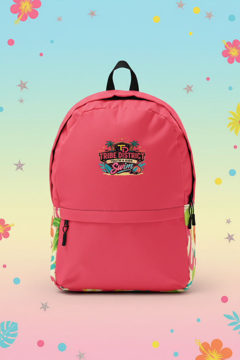 Tribe District Backpack Fixed Logo Mockup