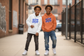 Tribe District Youth Boom Hoodie - Cool Pose Mockup