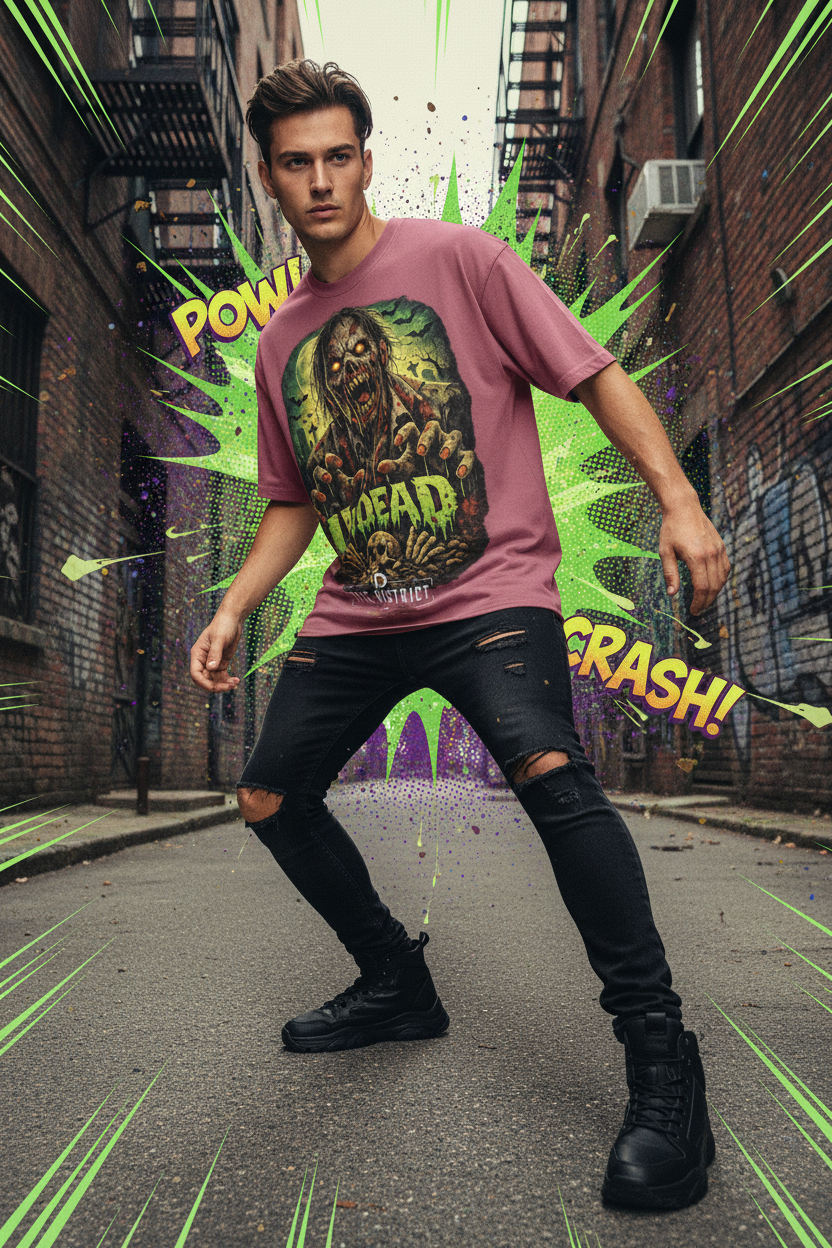 Tribe District Dead Head zombie Tee