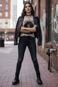 Zombie Head Tee Model Mockup